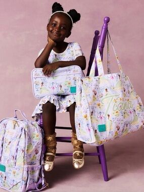 Posh Peanut Bundle Lunch Box and Tote Bag- Princess Tiana